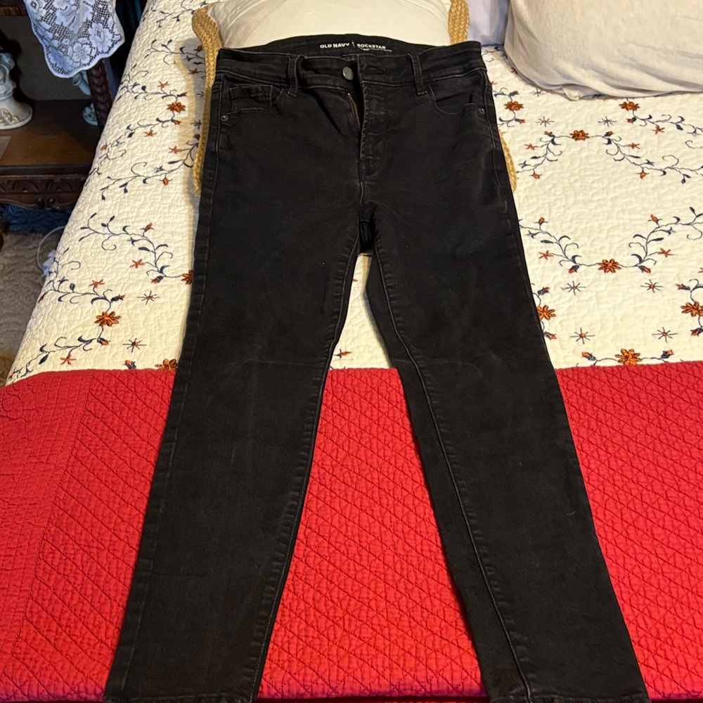 Old Navy Women's Black Skinny Jeans